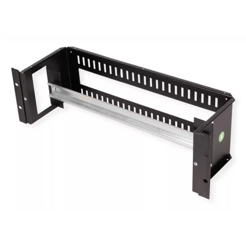 Stovo bėgių laikiklis ROLINE 26.21.0267, 3 HE, matmenys 133 x 482 x 123 mm (A x P x G), juodas