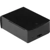 JOY-IT RPI CASE ALU06 - korpusas Raspberry Pi 4, aliuminis, juodas (RB-ALUCASEP4+06)