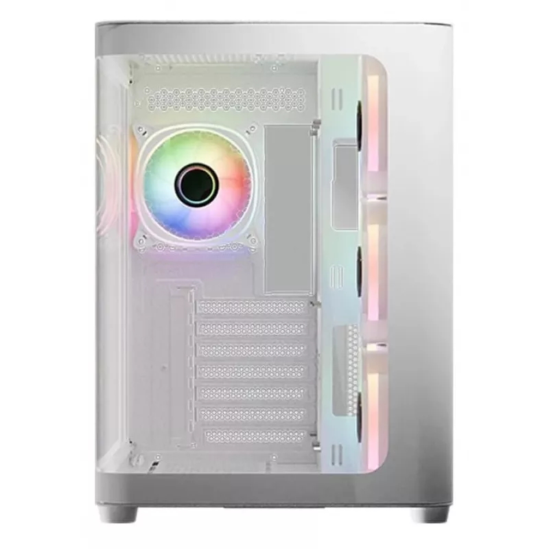 Kompiuterio korpusas Midi LC-Power Gaming 8001W Pro-Storm Light, ATX, juodas