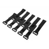 Kabelių raiščiai LOGILINK KAB0056 Nailonas 150 mm Juoda, pakuotėje 10 vnt.