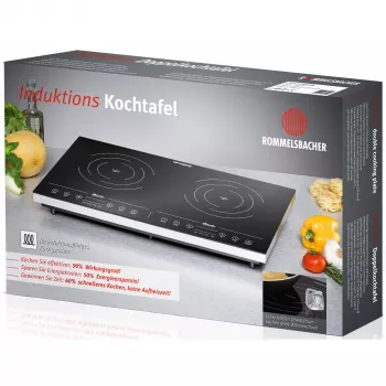 Indukcinė kaitlentė Rommelsbacher CT 3410/IN, 2 zonos, jutiklinis valdymas
