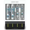 Baterijų įkroviklis Ansmann Comfort Smart buitiniams akumuliatoriams USB