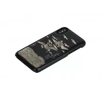 iKins išmaniojo telefono dėklas iPhone XS / XS Max — Crane Juoda apsauginis apvalkalas