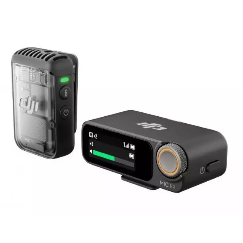 Mikrofonas DJI Mic 2 juoda