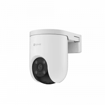 IP stebėjimo kamera EZVIZ H8c Pro 4K kupolinė — 8MP 3840×2160, Wi‑Fi, PoE/12V DC, „MicroSD“ iki 512 GB, lauko montavimas ant lubų, WDR, PTZ, IR naktinis matymas