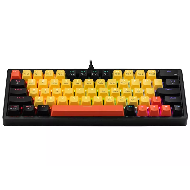 Mechaninė klaviatūra Tracer Gamezone EVO2 Hot Swap 63 (geltona)