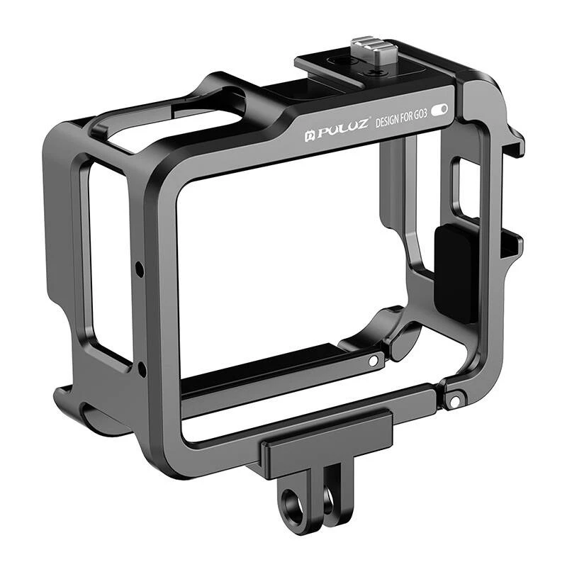 Apsauginis aliuminio dėklas Insta360 GO 3 / GO 3S, gamintojas Puluz – lengvas, patvarus apvalkalas PU971B