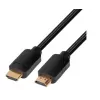HDMI Premium Cable v 2.1 2m juodas sukurtas žaidėjams