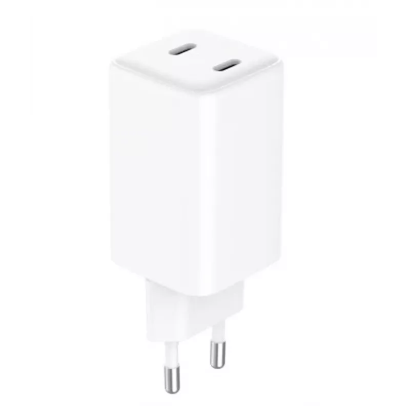 Kroviklis GRATEQ OLOS PD/PPS 2xUSB-C 65W greito įkrovimo maitinimo adapteris 35W