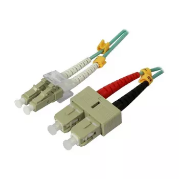 Synergy 21 S216754 šviesolaidinis kabelis 0,5 m 2x LC 2x SC OM3 akvamarino spalvos (S216754)