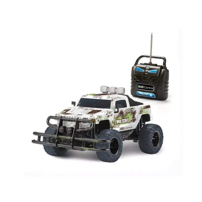 Revell New Mud Scout radijo bangomis valdomas modelis, plento sunkvežimis, elektrinis variklis