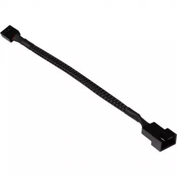 Kabelio ilgintuvas Alphacool 18673 plastikinis juodas 150 mm