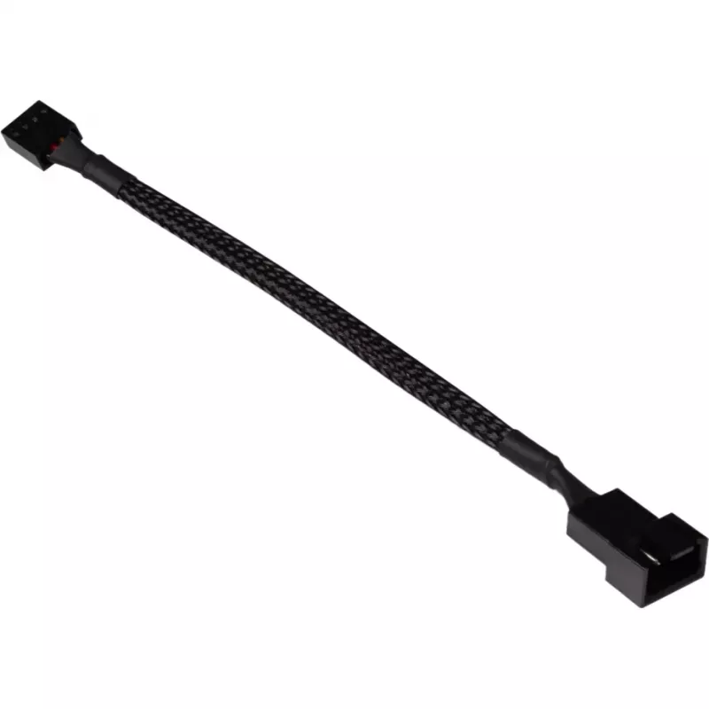 Kabelio ilgintuvas Alphacool 18673 plastikinis juodas 150 mm