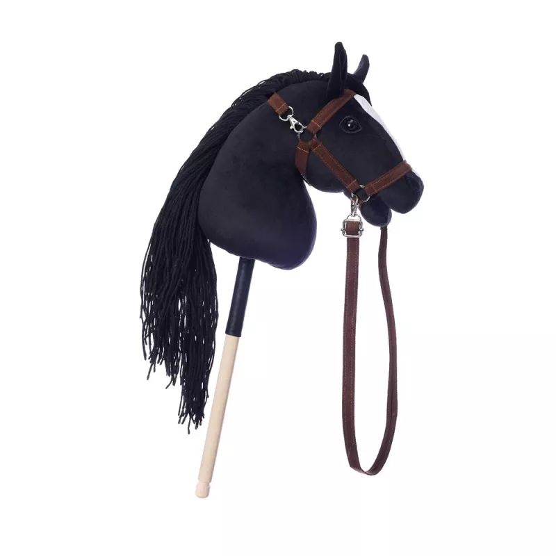 Horse on a stick HOPPIHORSE Hobby Horse A3 Juoda