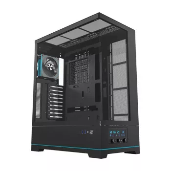 Kompiuterio korpusas darkFlash DY451L PRO Juoda ATX juodas