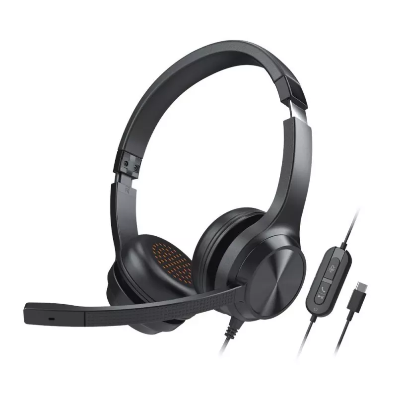 Creative 51EF0980AA000 Chat USB on-ear Headset Corded Stereo Juoda