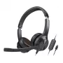 Creative 51EF0980AA000 Chat USB on-ear Headset Corded Stereo Juoda