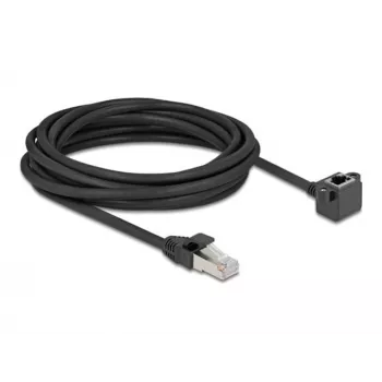 Tinklo kabelis DeLOCK 81159 RJ-45 Cat6 5 m juodas