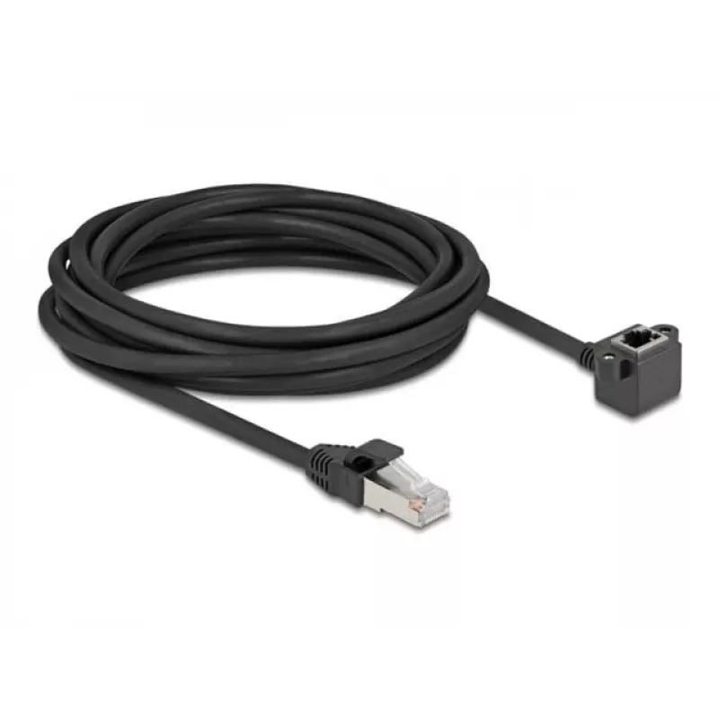 Tinklo kabelis DeLOCK 81159 RJ-45 Cat6 5 m juodas