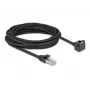 Tinklo kabelis DeLOCK 81159 RJ-45 Cat6 5 m juodas