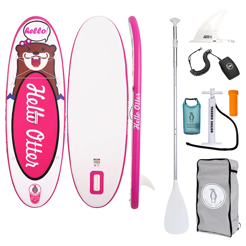 FunWater Tuxedo Sailor vaikiška SUP irklenčių lenta (rožinė)