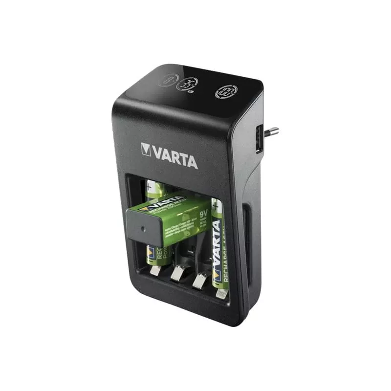 Baterijų įkroviklis Varta 57687 buitinis akumuliatorius AC