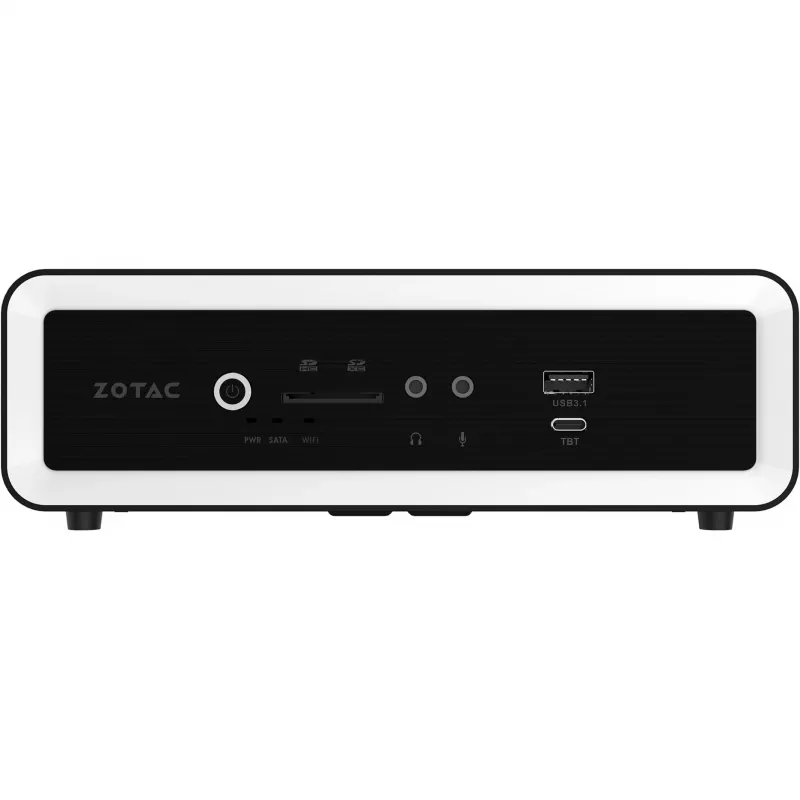 Zotac ZBOX CI649 NANO 1,8 l dydžio kompiuteris juodas, baltas i5-1335U Intel SoC 1,3 GHz