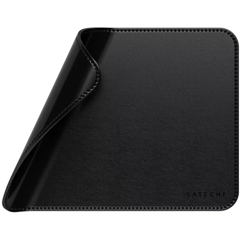 Satechi Premium pelė Pad - Vegan Leather pelė Pad (Juoda)