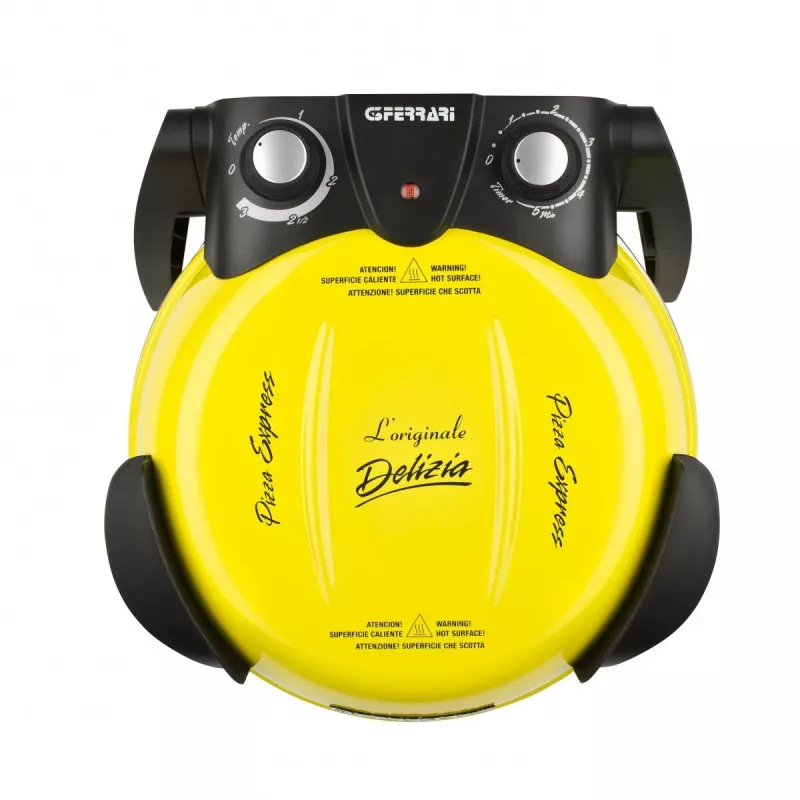 G3 Ferrari Delizia picos keptuvas / orkaitė 1 picai 1200 W juoda, geltona