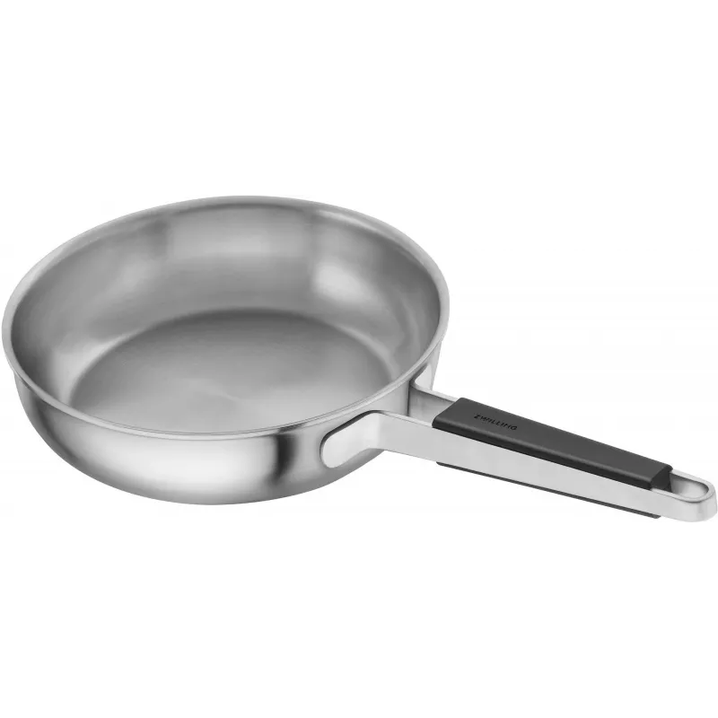 Indukcinė keptuvė ZWILLING PURE 24 cm, sekli, sidabrinė