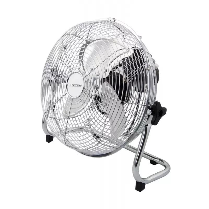 Stalinis ventiliatorius ESPERANZA EHF005 Scirocco 12 col. — 3 greičiai, 36 cm skersmuo, chromuotas, 50 W
