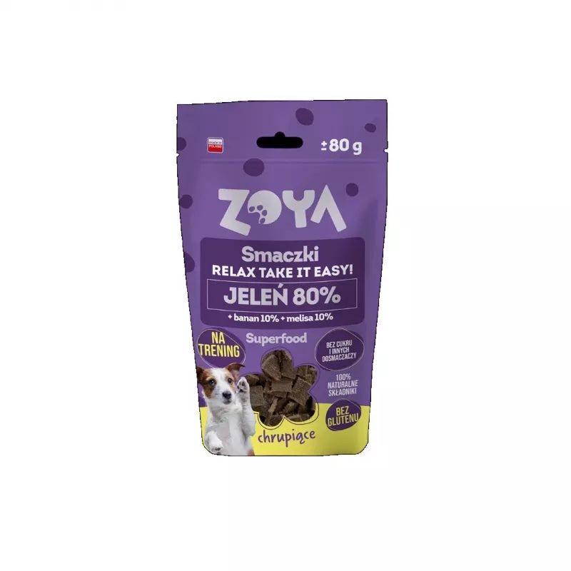 ZOYA Relax take it easy Deer – skanėstas šuniui – 80 g