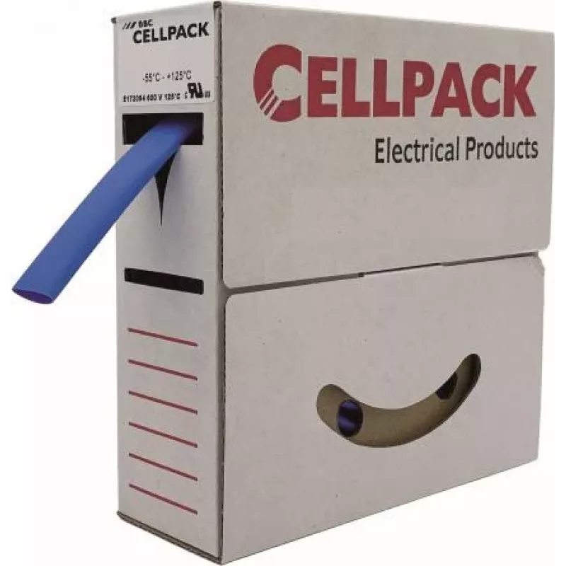 Cellpack GmbH šilumos susitraukimo vamzdelis dozatoriaus dėžutėje 10m SB 6.4-3.2 bl (127060)