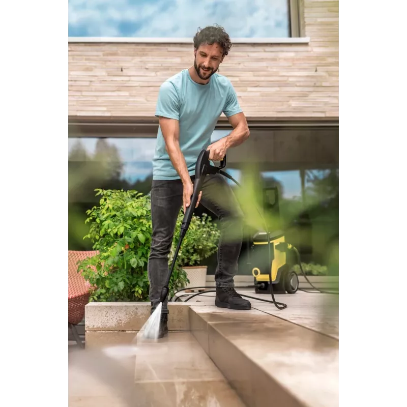 Karcher AG K 7 WCM aukšto slėgio plovimo įrenginys, vertikalus, elektrinis, 600 l/h, juoda, geltona
