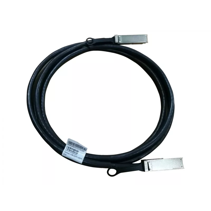 HPE - X240 Direct Attach Copper kabelis - 100GBase tiesioginio prijungimo kabelis - QSFP28 (M) į QSFP28 (M) 3 m
