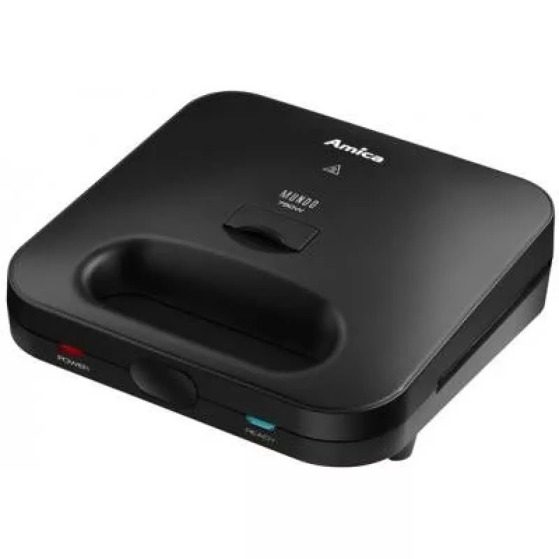 Sumuštinių keptuvė Amica SMK4011, 750 W, 3 plokščių tipai, juoda