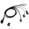 Kabelis ek vandens blokams EK-Loop OmniLink 6-Pin Dual PWM 50 cm — 6 kontaktų PWM padalinimo kabelis, 50 cm ilgis