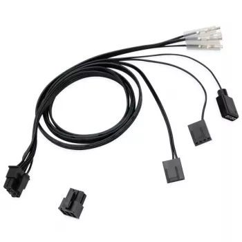 Kabelis ek vandens blokams EK-Loop OmniLink 6-Pin Dual PWM 50 cm — 6 kontaktų PWM padalinimo kabelis, 50 cm ilgis