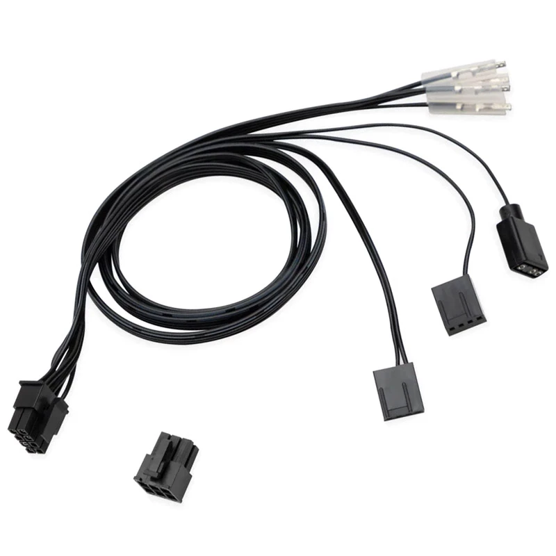 Kabelis ek vandens blokams EK-Loop OmniLink 6-Pin Dual PWM 50 cm — 6 kontaktų PWM padalinimo kabelis, 50 cm ilgis