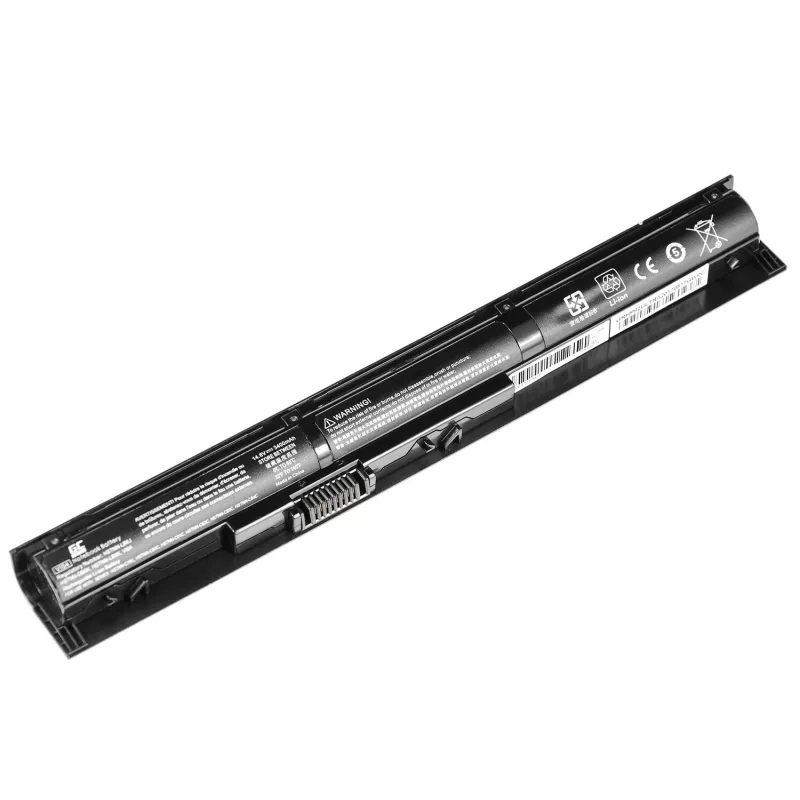 Nešiojamojo kompiuterio baterija Green Cell HP82ULTRA, skirta HP ProBook / Pavilion / Envy — 14,8 V, 3400 mAh, ličio jonų, 4 elementai, juoda