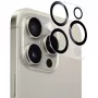 NEVOGLASS 3D kameros apsauginis stiklas, ekrano apsauga iPhone 16 /16 Plus