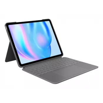 Logitech Combo Touch klaviatūra QWERTY ispanų Smart Connector pilka