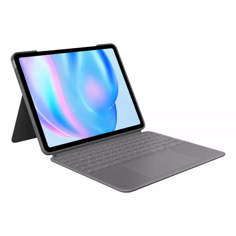 Logitech Combo Touch klaviatūra QWERTY ispanų Smart Connector pilka