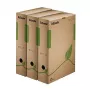 Failų saugojimo dėžutė Esselte Eco 623916 Ruda Žalia