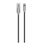 USB įkrovimo/duomenų kabelis Devia Storm Series cinko lydinio 5 V 2,1 A 1 m
