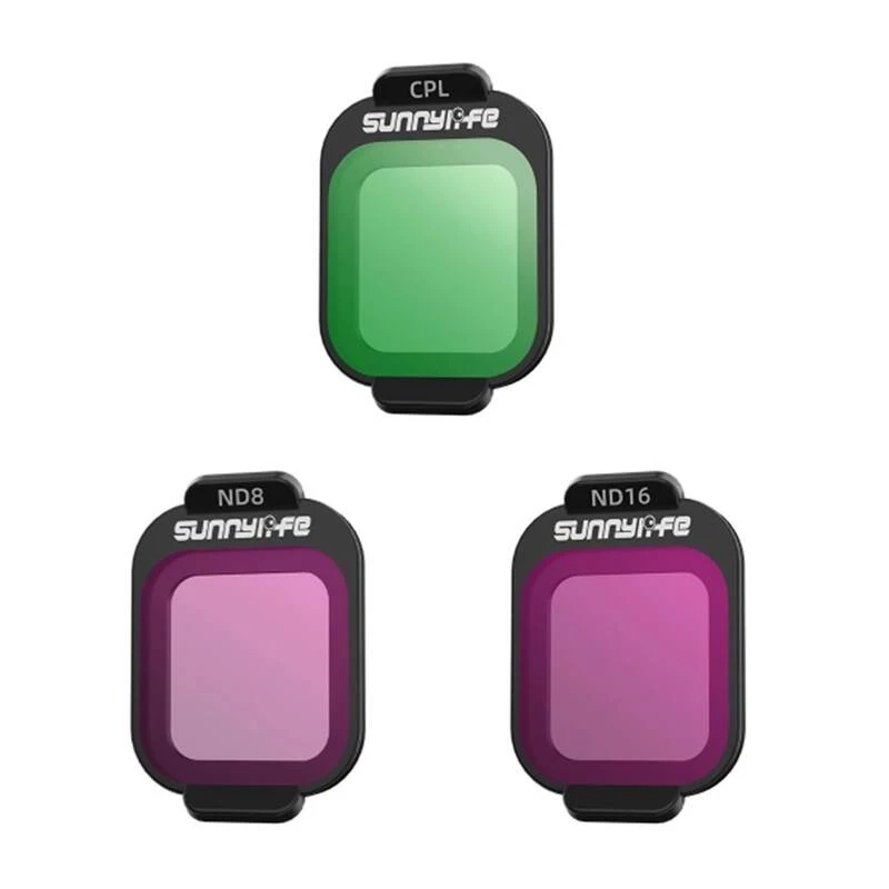 CPL ir ND8/ND16 filtrų rinkinys DJI Flip, Sunnylife, modelis FP-FI964