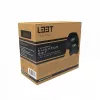 L33T Gaming 160382 Prabangus žaidimų kėdės pagalvėlių rinkinys, Atminties putos, Aksomas, Itin minkštas, Juodas
