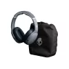 Ausinės Skullcandy Crusher Evo — laidinės ir Bluetooth, pilkos, 40 h atkūrimo, USB-C, AUX, sulankstomos