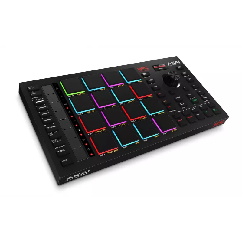 MIDI studijos valdiklis AKAI MPC Studio MK2 su 16 padėklų, LCD, RGB foniniu apšvietimu, USB-MIDI, 305 mm pločio