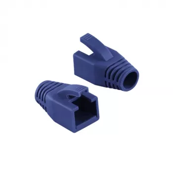 Logilink | RJ45 kištuko reljefinis gaubtelis, 8,0 mm (50 vnt.) | MP0035B | Mėlyna
